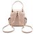 Miu Miu Beige Leder Multi-Pocket Damen Tote Bag und Rucksack Medium Size Braun - Ansicht 4