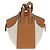 Loewe Ken Price Hammock in pelle stampata e canvas Small Beige - vista 2