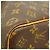 Louis Vuitton Brown Boston Monogram Keepall Bandoulière 50 Marrone - vista 14
