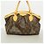 Borsa Louis Vuitton Monogram Tivoli PM Marrone - vista 13