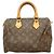 Borsa Louis Vuitton Monogram Speedy 25 Marrone