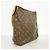 Borsa a tracolla Louis Vuitton Monogram Looping GM Marrone - vista 2
