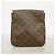 Borsa a tracolla Louis Vuitton Monogram Musette Salsa Marrone - vista 10
