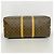 Louis Vuitton Boston Monogram Keepall Bandoulière 55 Marrone - vista 3