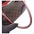 Louis Vuitton Flandrin Monogram Two-Way Handtasche Braun Bordeaux Marineblau - Ansicht 11