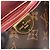 Louis Vuitton Flandrin Monogram Two-Way Handtasche Braun Bordeaux Marineblau - Ansicht 6