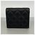 Cartera bi-fold Chanel Matelassé Negro - vista 8
