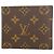 Louis Vuitton Monogram Portefeuille Marco NM Wallet Marrone
