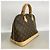 Borsa Louis Vuitton Alma Monogram Marrone - vista 2