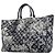 Louis Vuitton Monogram Tapestry Grand Sac Tote Bag Blu navy