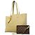 Borsa Tote Lowkey Cabas MM Louis Vuitton Beige