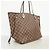 Borsa Tote Louis Vuitton Damier Neverfull MM Damier ebene - vista 2