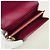 Louis Vuitton Monogram Portefeuille Sarah Long Wallet Fuschia - vista 3