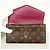 Louis Vuitton Monogram Portefeuille Sarah Long Wallet Fuschia - vista 7