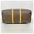Keepall Borsa Boston Louis Vuitton Marrone - vista 3