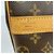 Keepall Borsa Boston Louis Vuitton Marrone - vista 5