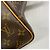 Keepall Borsa Boston Louis Vuitton Marrone - vista 6