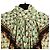 Etro Pre Fall 2023 Top FR40 Oversized Silk crepe green print Top Blouse UK12 US8 Multicolor - vista 2
