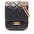 Borsa a tracolla Chanel 2.55 Matelassé Nero