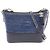 Borsa a tracolla hobo Chanel Gabrielle de Large Nero Blu navy