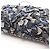 Borsa a tracolla Chanel Camellia in denim Nero Blu navy - vista 10