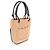 Borsa Tote Piccola Chanel Cambon Line Nero Beige - vista 2