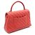 Borsa Chanel Coco Handle 29 Top Flap Rosso - vista 2