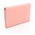 Timeless Cartera bi-fold de piel rosa Chanel Coco Button - vista 2