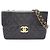 Borsa a tracolla Chanel Large Matelassé 34 Single Flap Nero