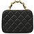 Borsa a tracolla con catena Chanel Matelassé Nero - vista 11
