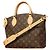 Borsa Louis Vuitton Monogram Neo Lockit PM Marrone