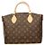 Borsa Louis Vuitton Monogram Neo Lockit PM Marrone - vista 6