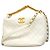 Borsa hobo Chanel Matelassé con catena Bianco