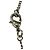 Pendente Chanel Vintage CC in metallo con cristalli Large Argento - vista 4