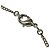 Pendente Chanel Vintage CC in metallo con cristalli Large Argento - vista 5