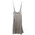 Maje Vestido pichi a rayas Blanco