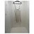 Maje Vestido pichi a rayas Blanco - vista 4