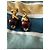 Salvatore Ferragamo Orecchini pendenti Ferragamo bordeaux Bordò Gold hardware - vista 3