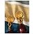 Salvatore Ferragamo Orecchini pendenti Ferragamo bordeaux Bordò Gold hardware - vista 4