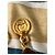 Salvatore Ferragamo Orecchini pendenti Ferragamo bordeaux Bordò Gold hardware - vista 5