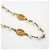 Collana Chanel placcata oro con perla sintetica D'oro - vista 2