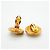 Orecchini a cerchio placcati oro Chanel D'oro - vista 4