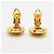 Pendientes de clip Chanel chapados en oro Dorado - vista 5