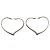 Orecchini Tiffany & Co. Heart in argento sterling 925