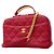 Borsa a tracolla con catena Chanel Matelassé Rosso