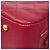 Borsa a tracolla con catena Chanel Matelassé Rosso - vista 6