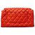 Borsa a tracolla Chanel Matelassé Rosso - vista 15