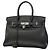 Hermès Borsa Hermes Birkin 30 in pelle Togo nera Nero
