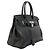 Hermès Borsa Hermes Birkin 30 in pelle Togo nera Nero - vista 2