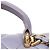 Borsa a tracolla con catena Chanel Matelassé Porpora - vista 12